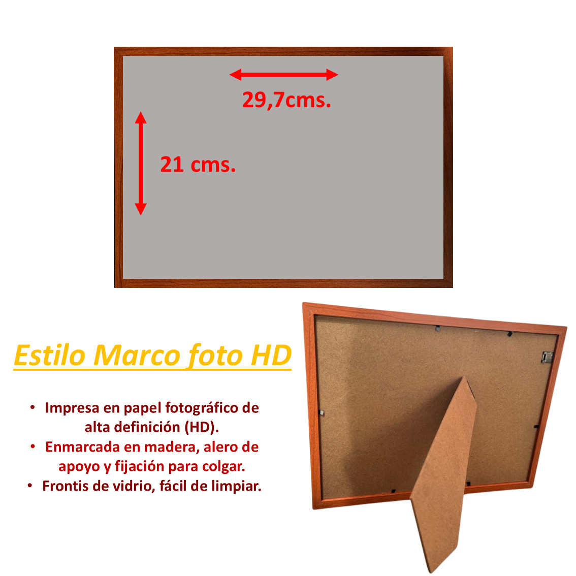 ESPECIFICACIONES TÉCNICAS 29,7x21 cms